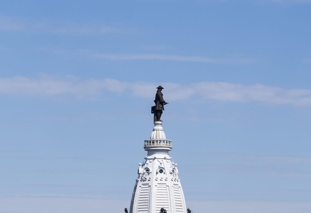 William Penn on top of City Hall