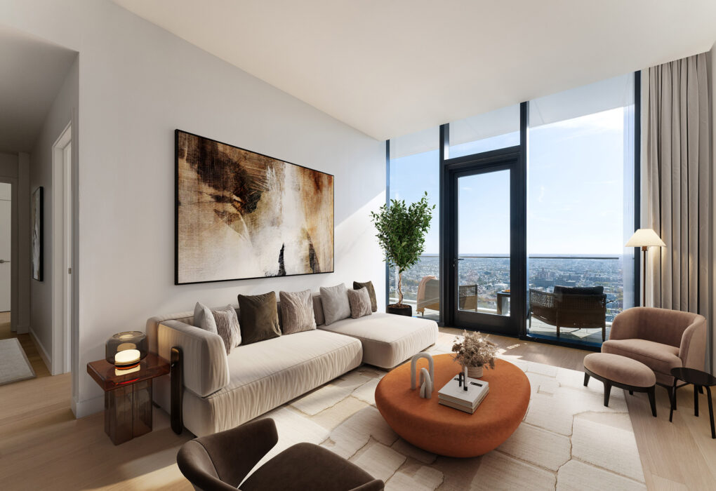 Penthouse rentals in Midtown Village center city