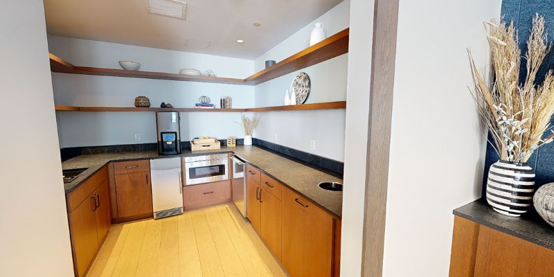 3rd floor catering kitchen